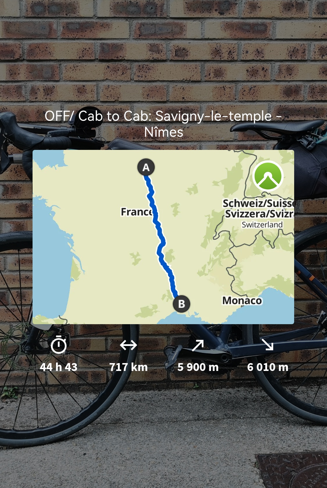 Cab to Cab: Savigny-le temple - Nîmes